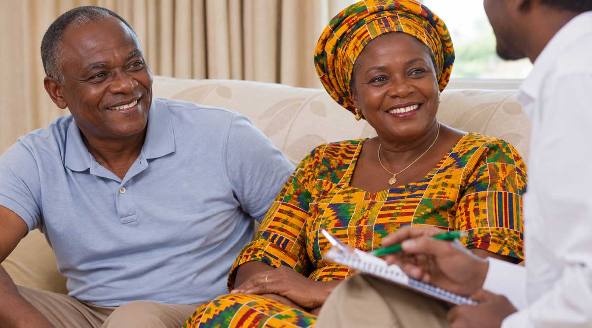 Warm Consultation with a Ghanaian Couple edited